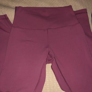 Lululemon size 6 align leggings